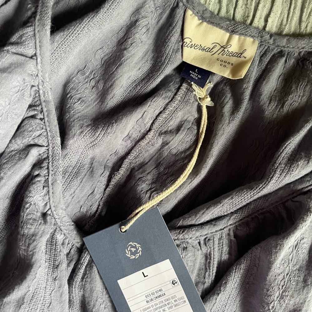 Universal Thread Cropped Blouse - Picture 4 of 5